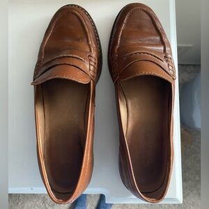 Madewell The Elinor Loafer Brown Leather